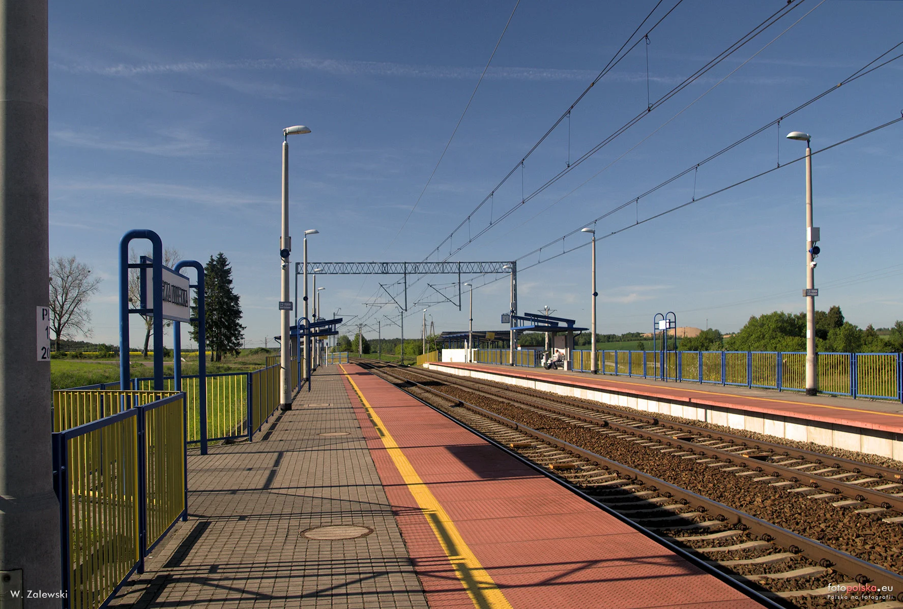 Przystanek kolejowy w Turzy Wielkiej (2018)