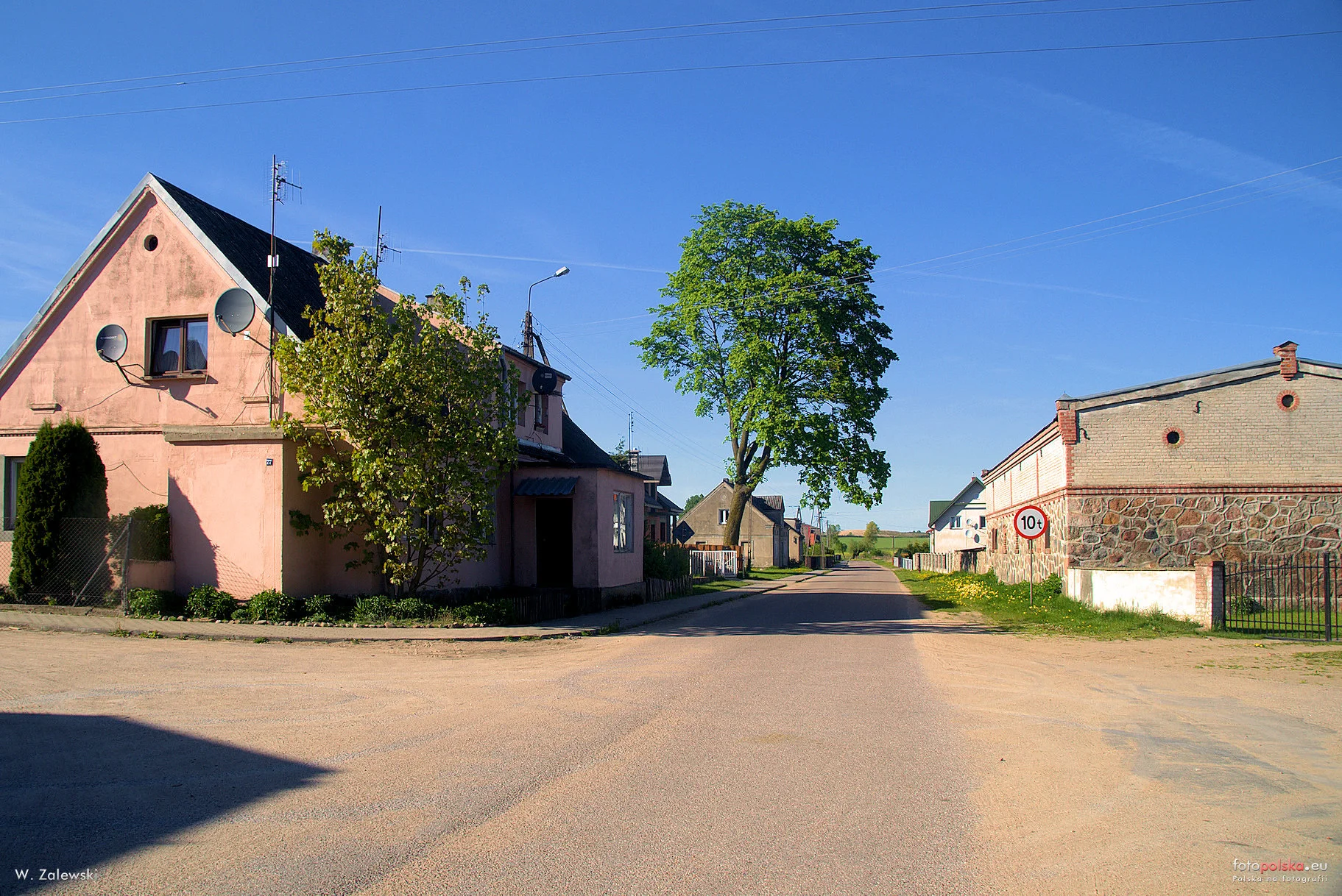 Skrzyżowanie w Turzy Wielkiej (2018)